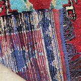 Tapis Berbère Boucherouite coloré - 145 x 267 cm