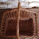 Vintage wicker basket