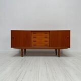1960s Vintage Danish Mid-Century Teak Sideboard by Clausen & Søn