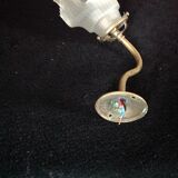 Swan collar wall sconce