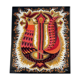 Aubusson tapestry "The lyre bird"
