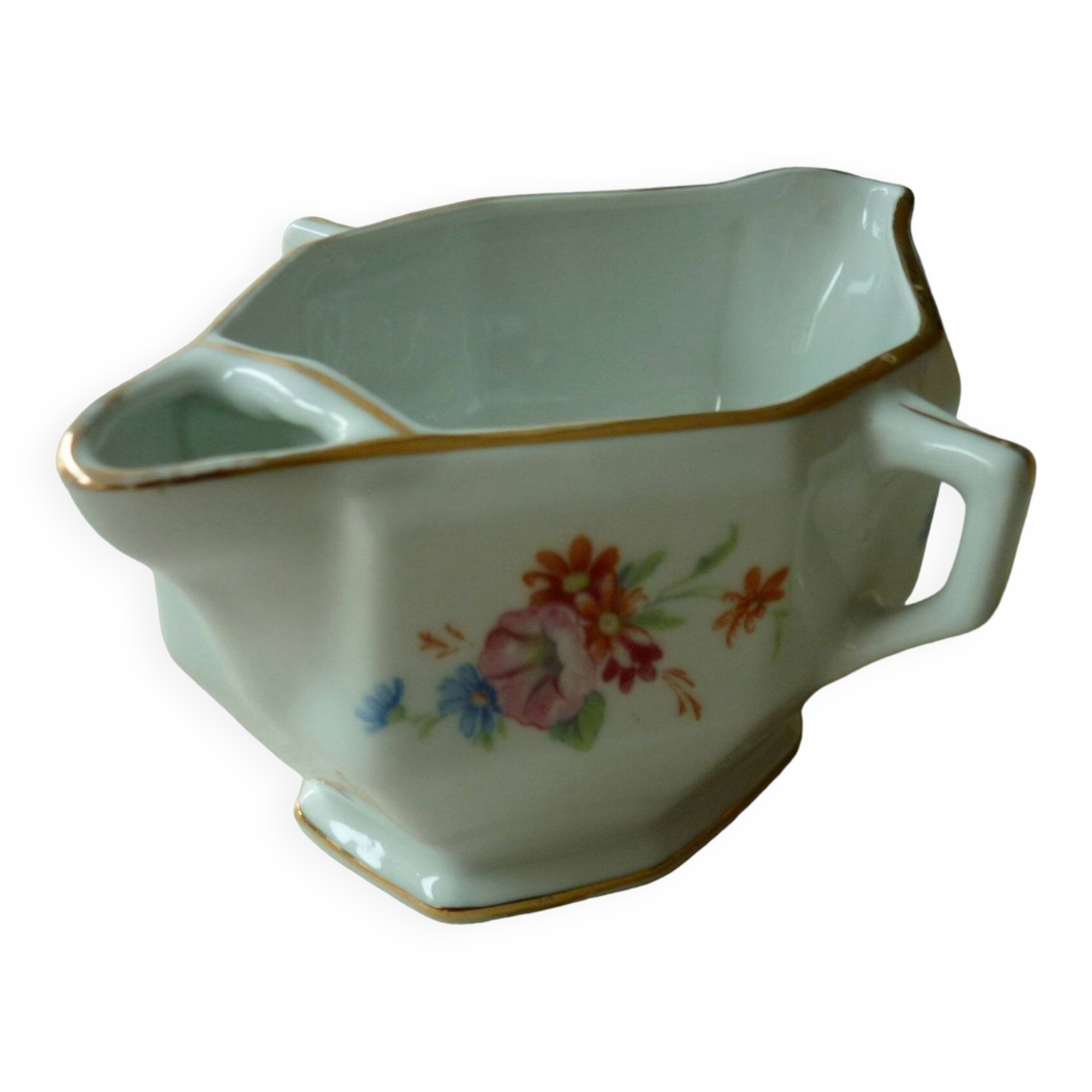 Porcelain lean/fat sauce boat