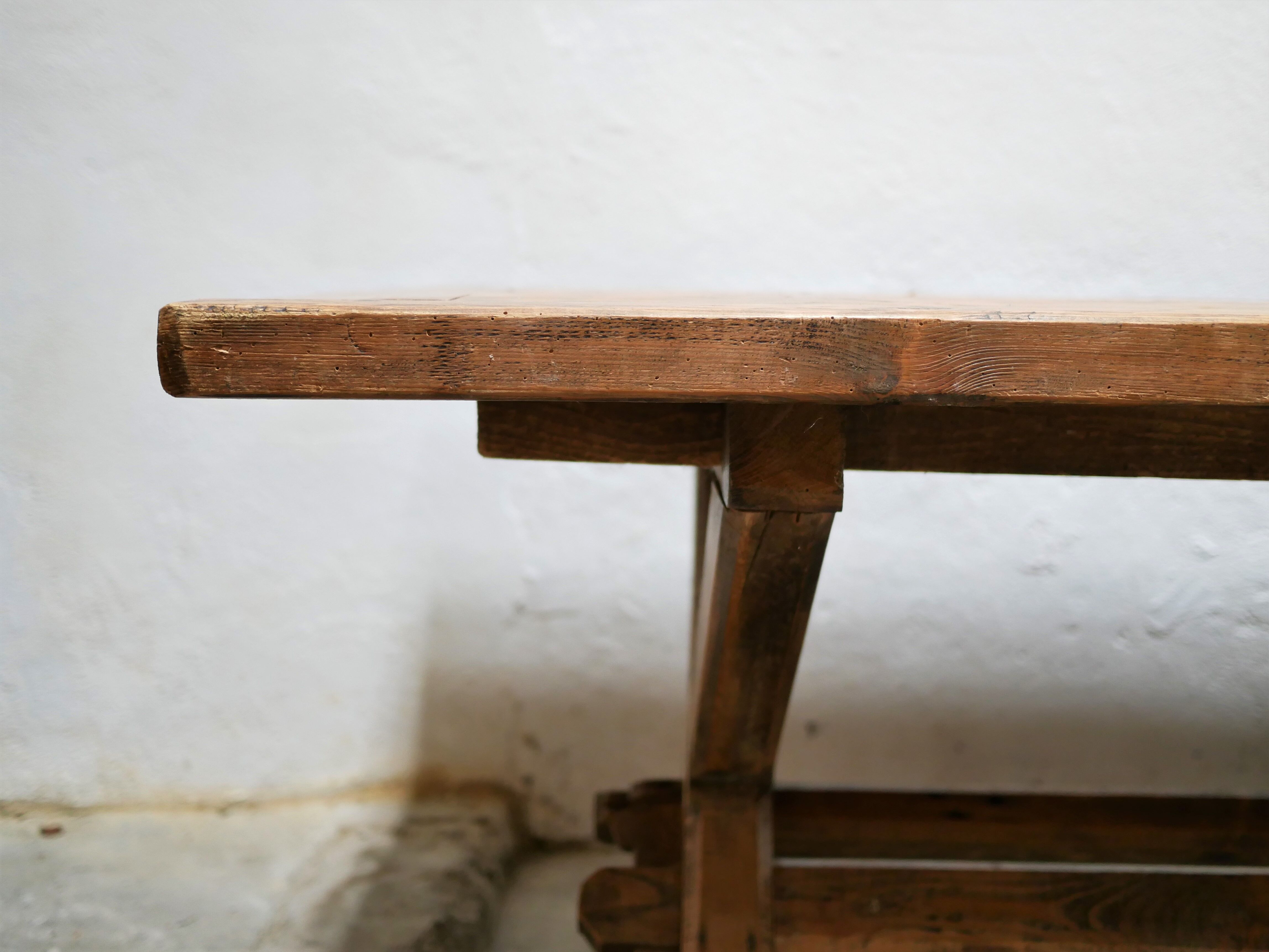 Vintage farm dining table