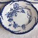 6 antique plates Creil & Montereau Sunflower model – 19th century