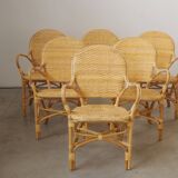 Fauteuil empilable en osier pour les espaces d'accueil extérieurs : une assise durable et élégante (1 article)