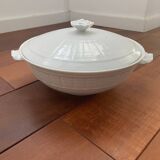 Légumier 26 cm porcelaine blanche