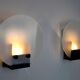 Pair of wall lamps, Spain, 1970
