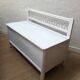 Wooden bench box