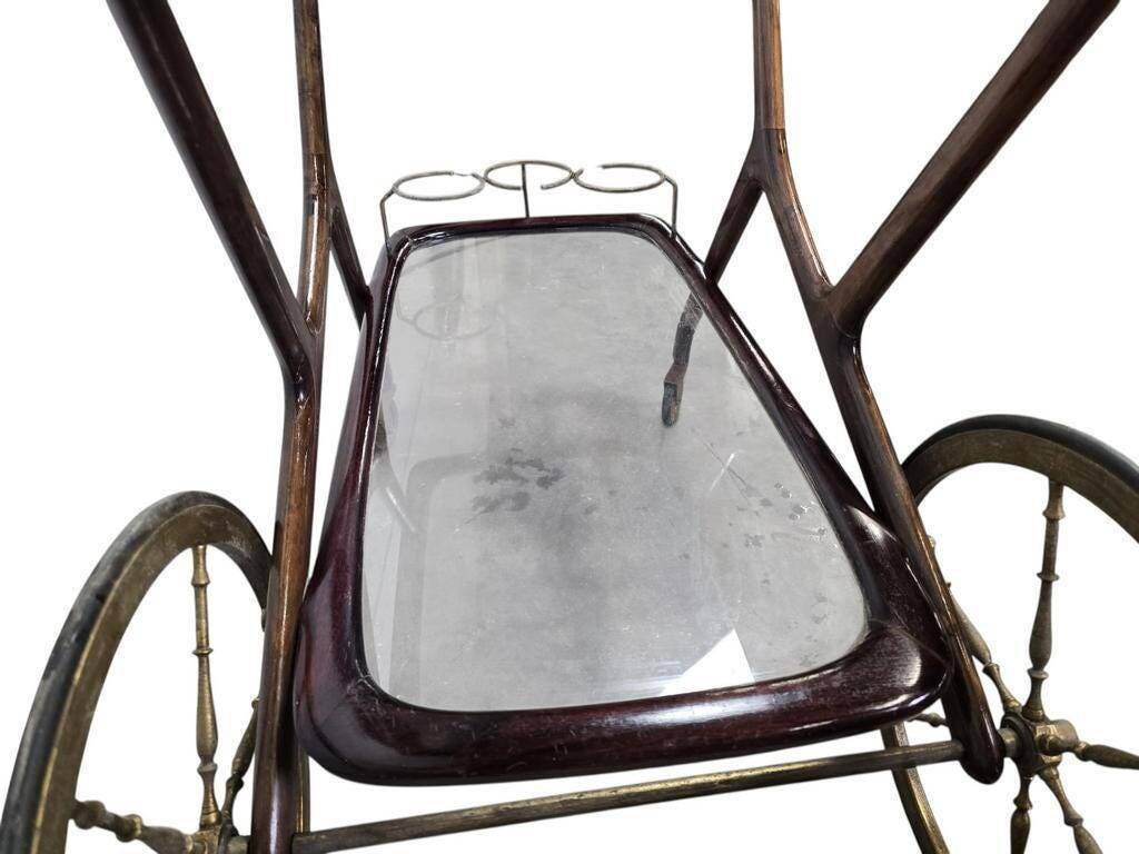 Vintage service trolley / rolling bar / serving cart 'Cassina'