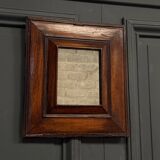Cadre miroir XVIIe en bois