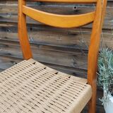 Chair n4 Scandinavian design rope Danish