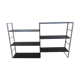 Etagère string, modulable en métal laqué noir années 50/60
