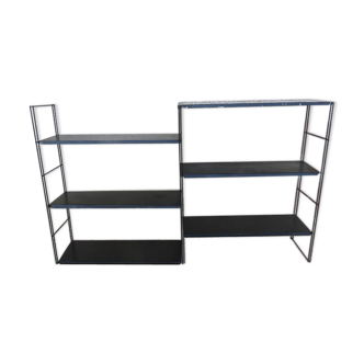 String shelf, modular black lace-up 50/60