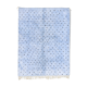 Tapis marocain moderne bleu