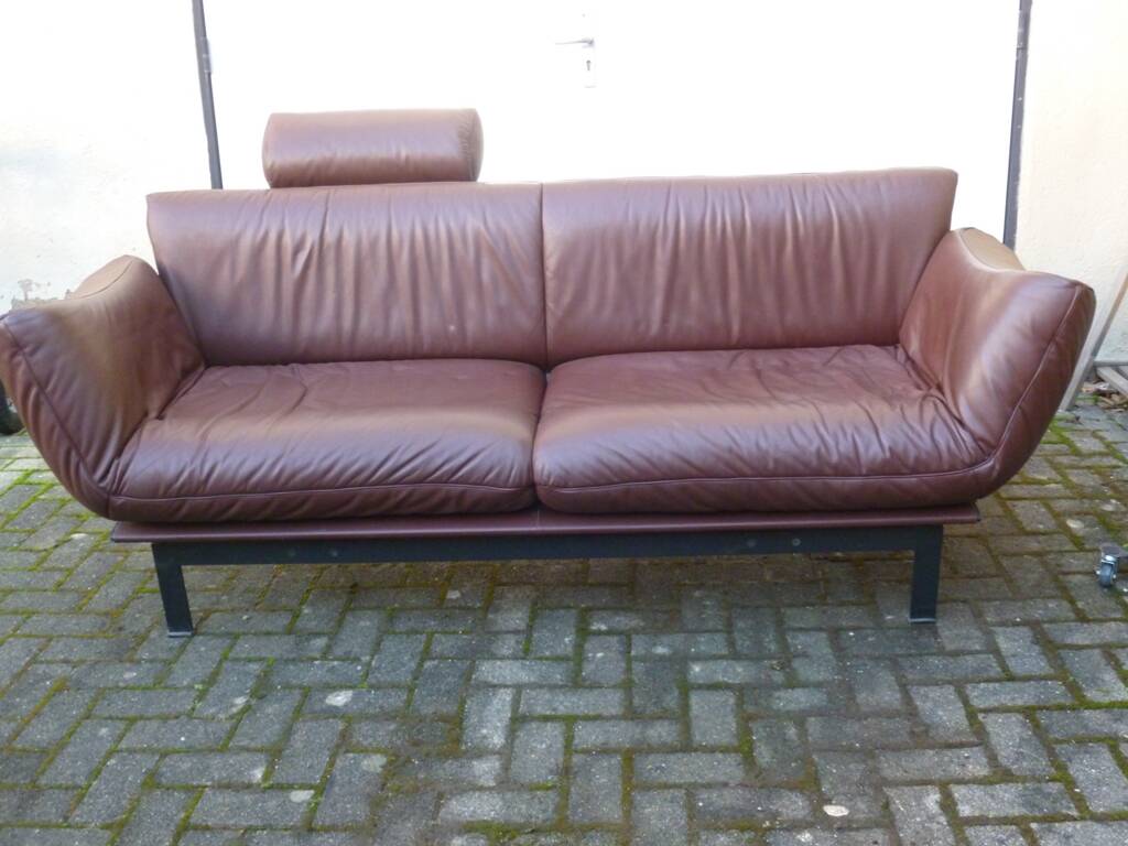 70s leather sofa ds 140 de sede