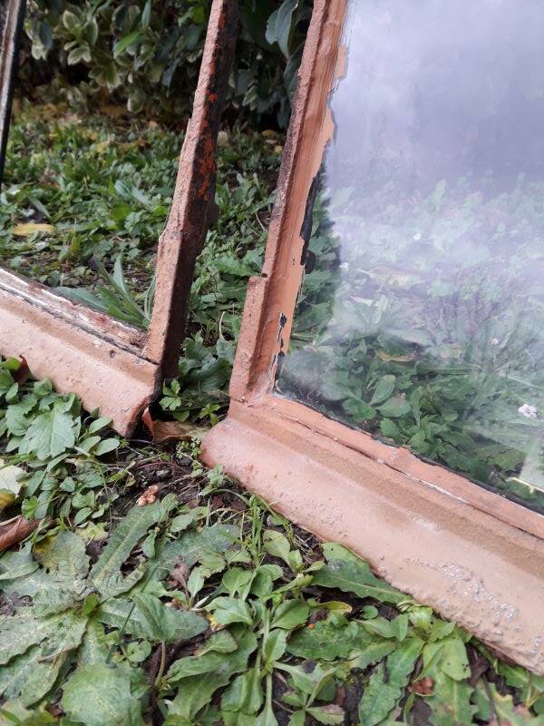 Industrial arched metal windows L73xH110 19th century glass roof