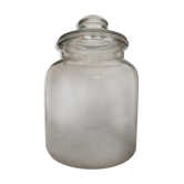 Glass jar with lid