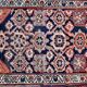 Vintage Persian nomadic rug 292x145cm