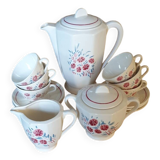 Badonviller half porcelain coffee or tea service