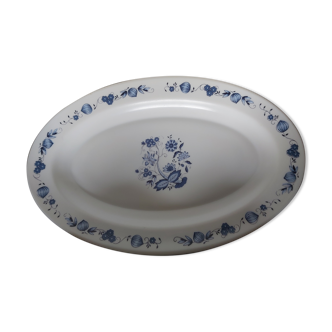 Arcopal oval dish aster pattern