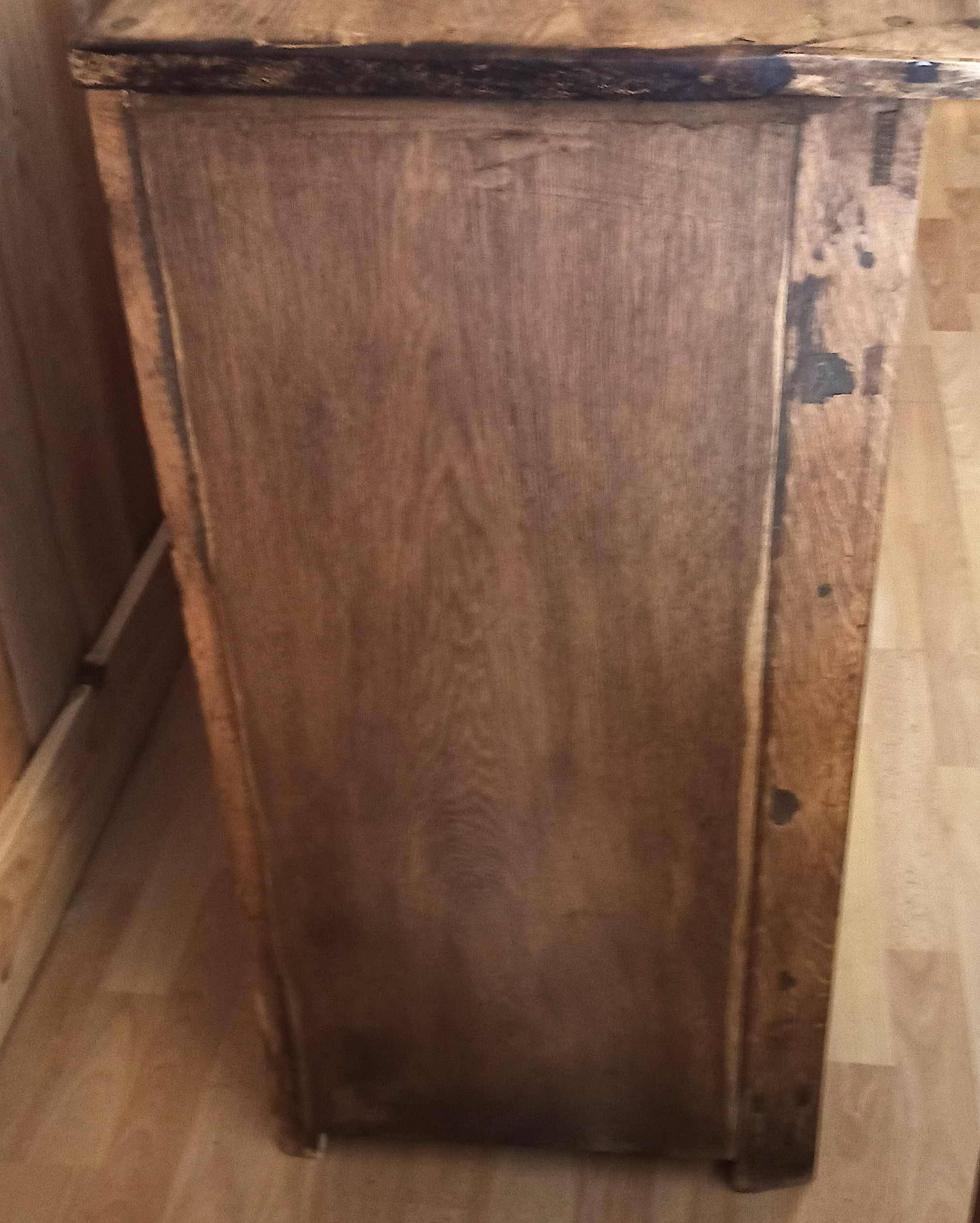 Old pharmacy cabinet from the 1950s width 263 cm
