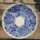 Assiette fleurs bleues Poland