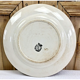 7 assiettes à dessert XIX Sarreguemines décor au pochoir