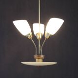 1960s Glass Chandelier by Kamenicky Senov, Czechoslovakia