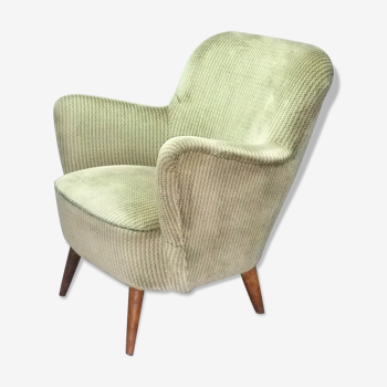 Chair years 50-60 Organic Green vintage