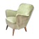 Chair years 50-60 Organic Green vintage