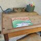 Wooden desk