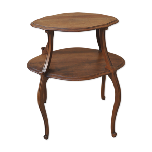 table à thé noyer