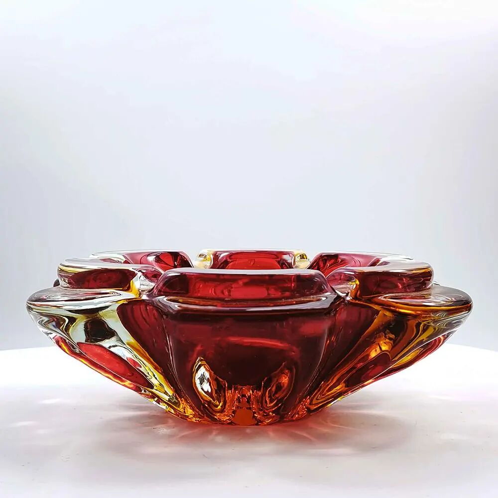 1960s Big Ashtray in Murano Glass.