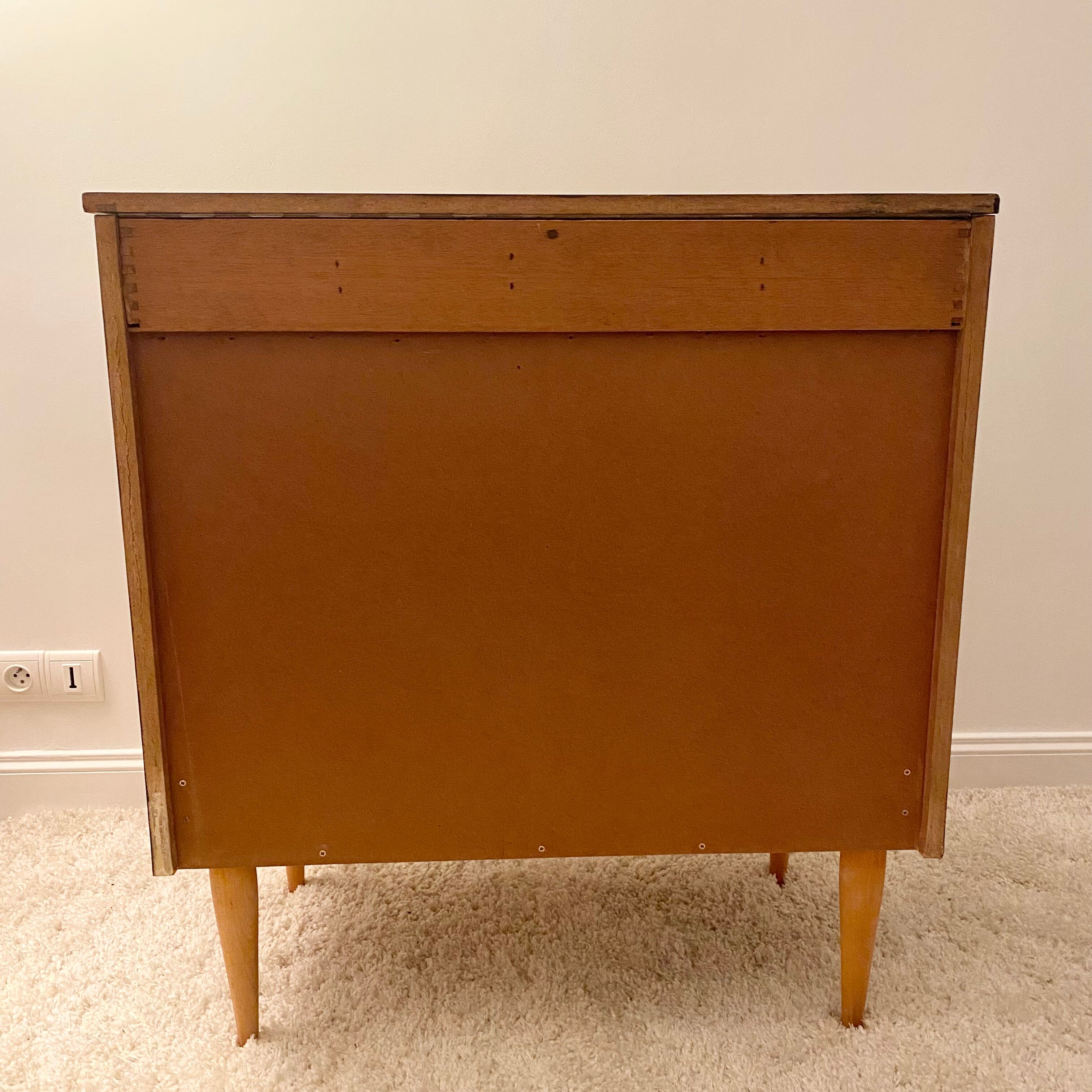Vintage dressing table chest of drawers