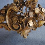 Console Louis XV gold on wooden marble