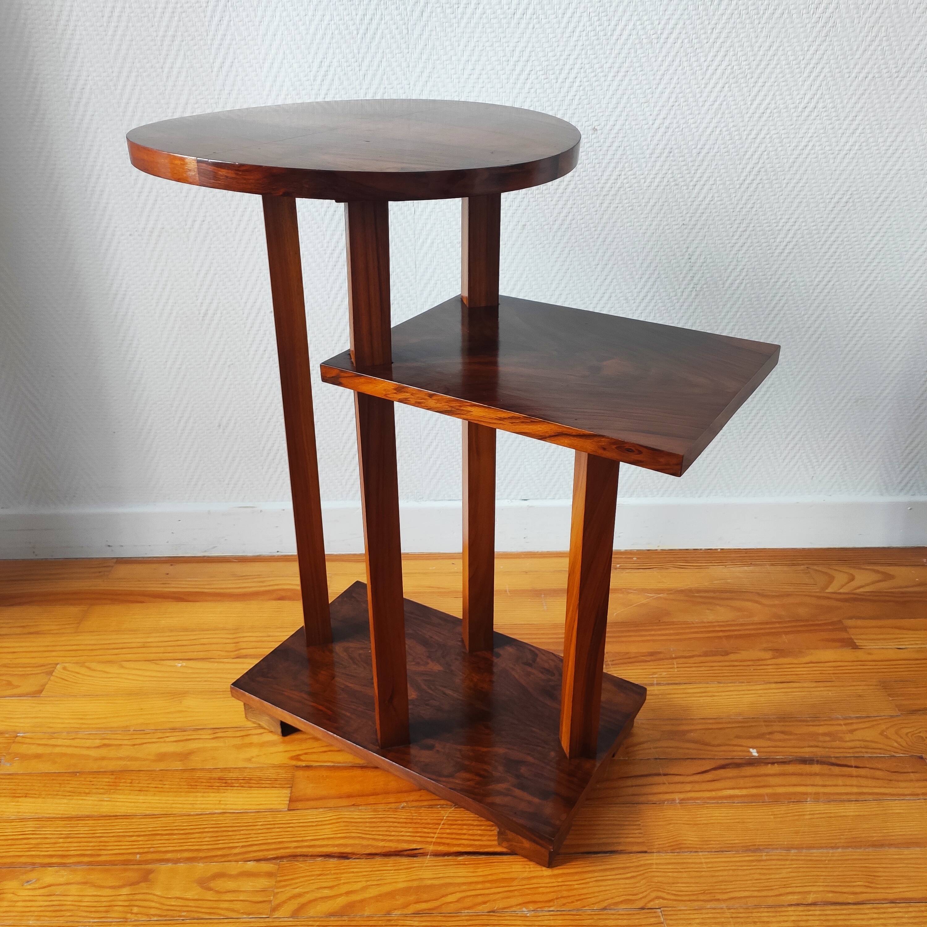 Wooden console table – Art Deco style
