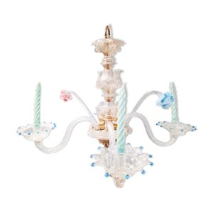 lustre de Murano à 4
