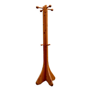 Porte-manteau debout - pin massif