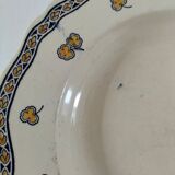 K&G Lunéville "Rouen Clover" plate circa 1880-1900