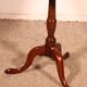 Small guéridon called tea table in mahogany from the early 19th century.
