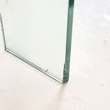 Rare design chair made entirely of tempered glass