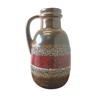 Vase fat lava, west Germany 60s
