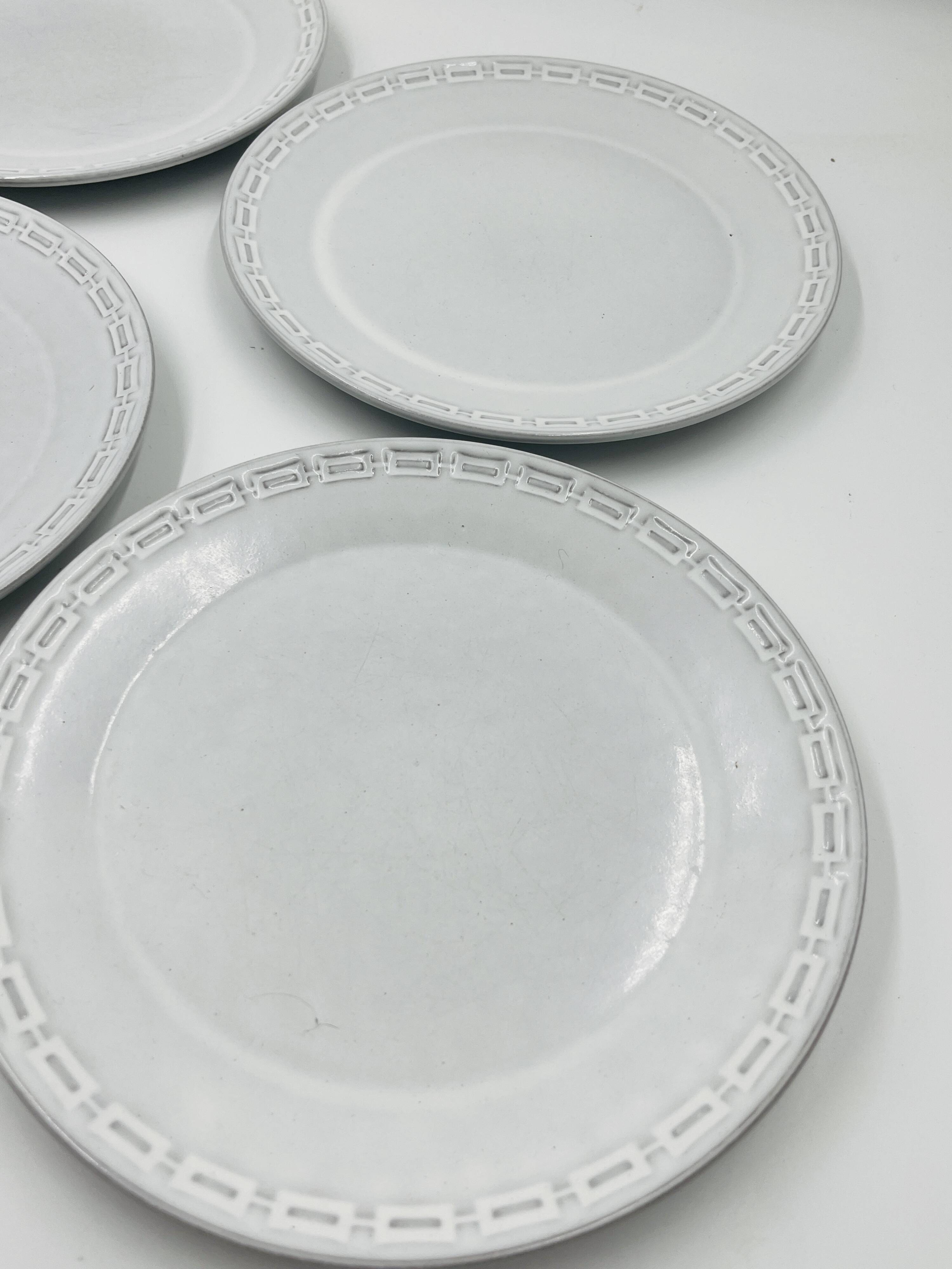 Lot of 4 Epsilon Ceramic Plates by Karl Leutner