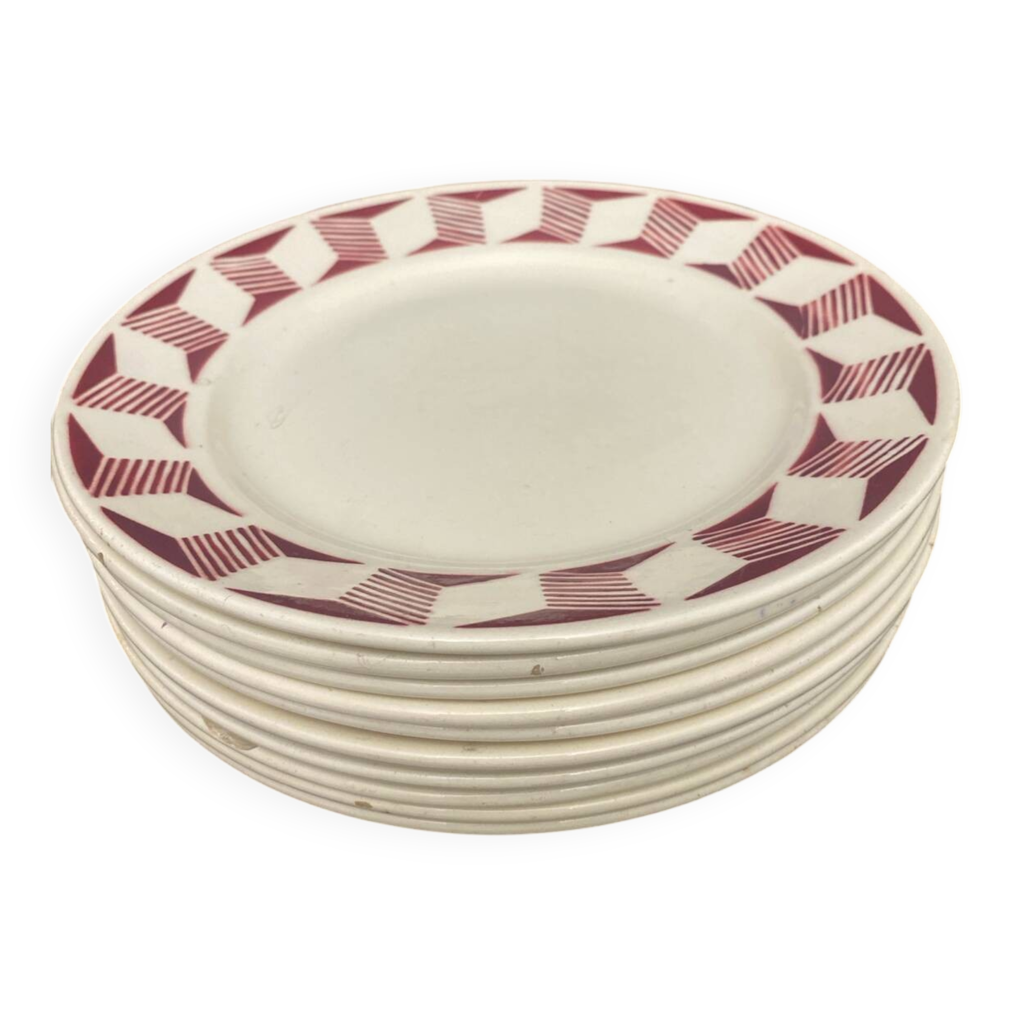 Badonviller plate model St Christophe