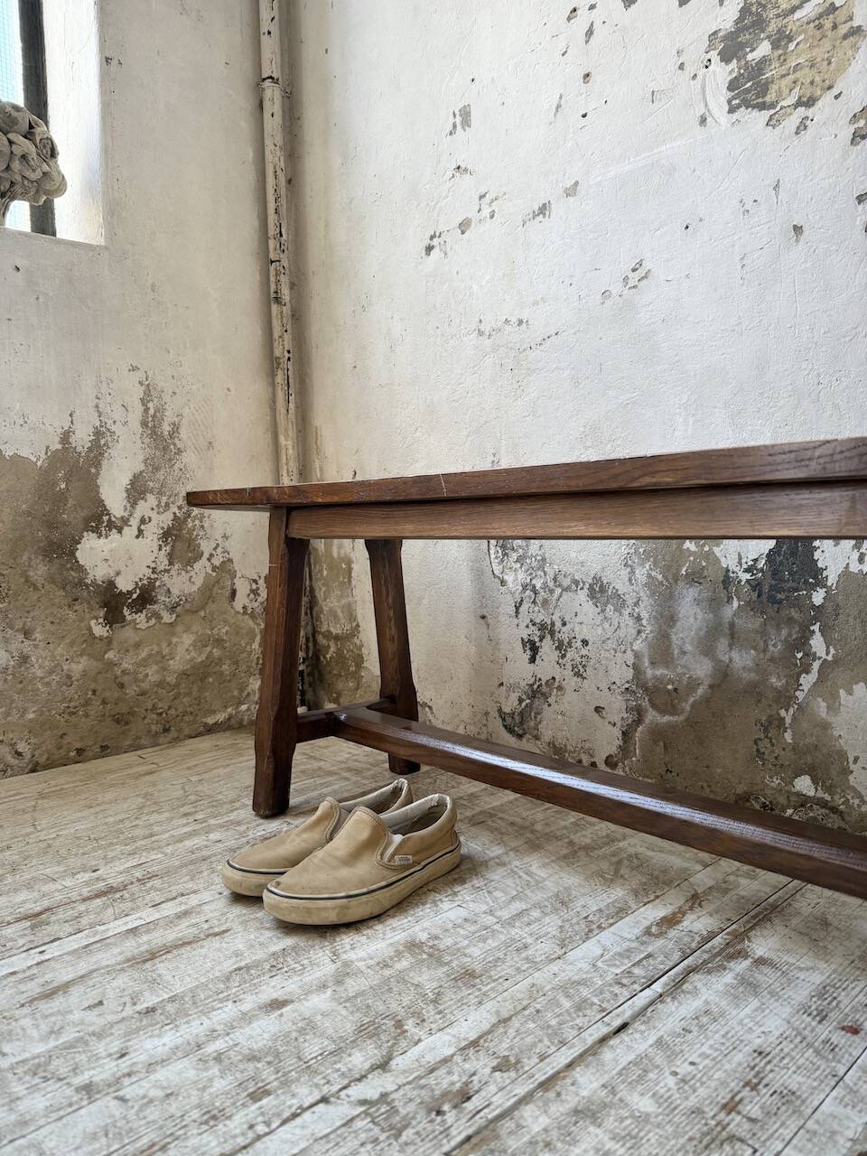 Oak farm bench 250cm