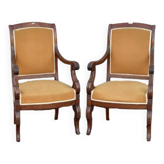 Pair of armchairs