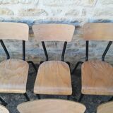 Vintage school chairs