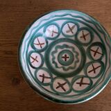 Robert Picault 1960 Vallauris salad bowl signed in full