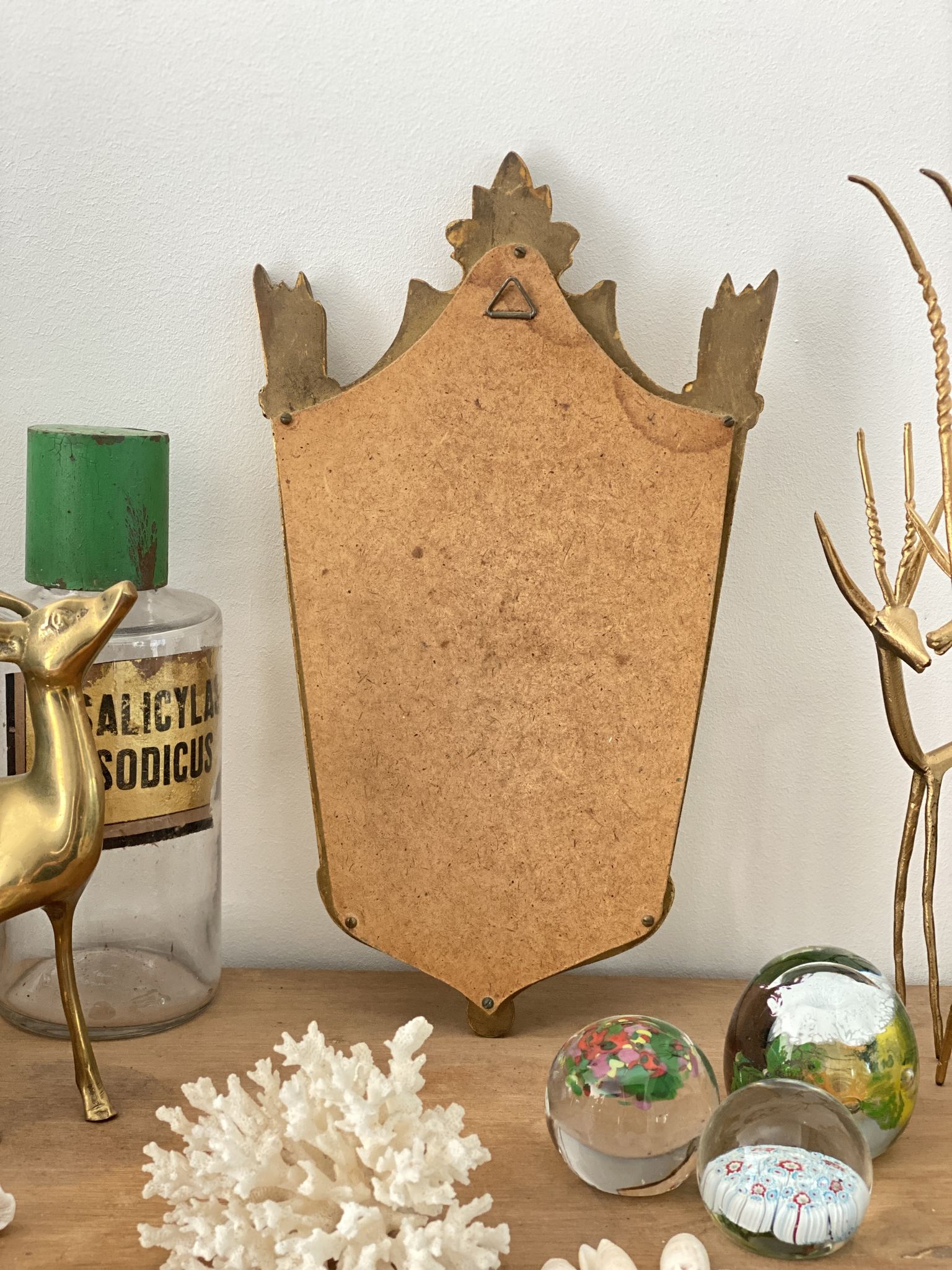 Golden mirror