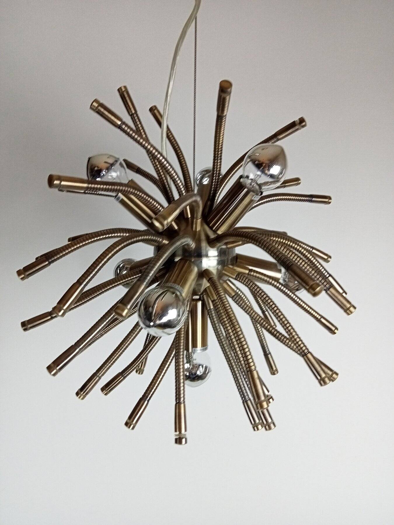 Vintage Pendant Lamp • Sputnik • Post Space Age • 1980